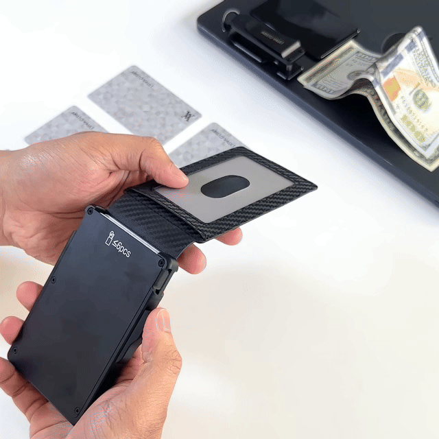 Aristo Vault® Tactical Wallet - Military Limited Issue - The Wallet That Holds the Most Cards in the World