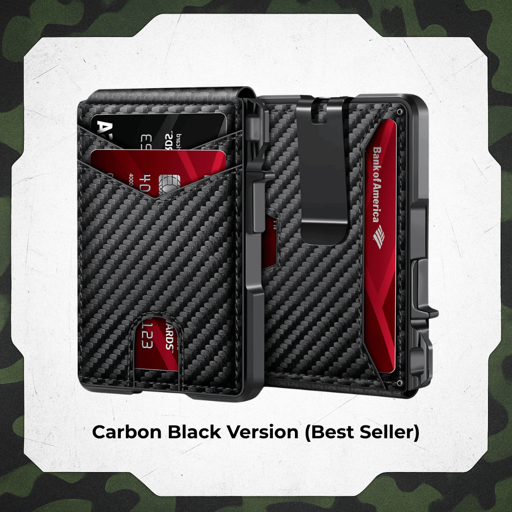 Aristo Vault® Tactical Wallet - The Wallet That Holds the Most Cards in the World