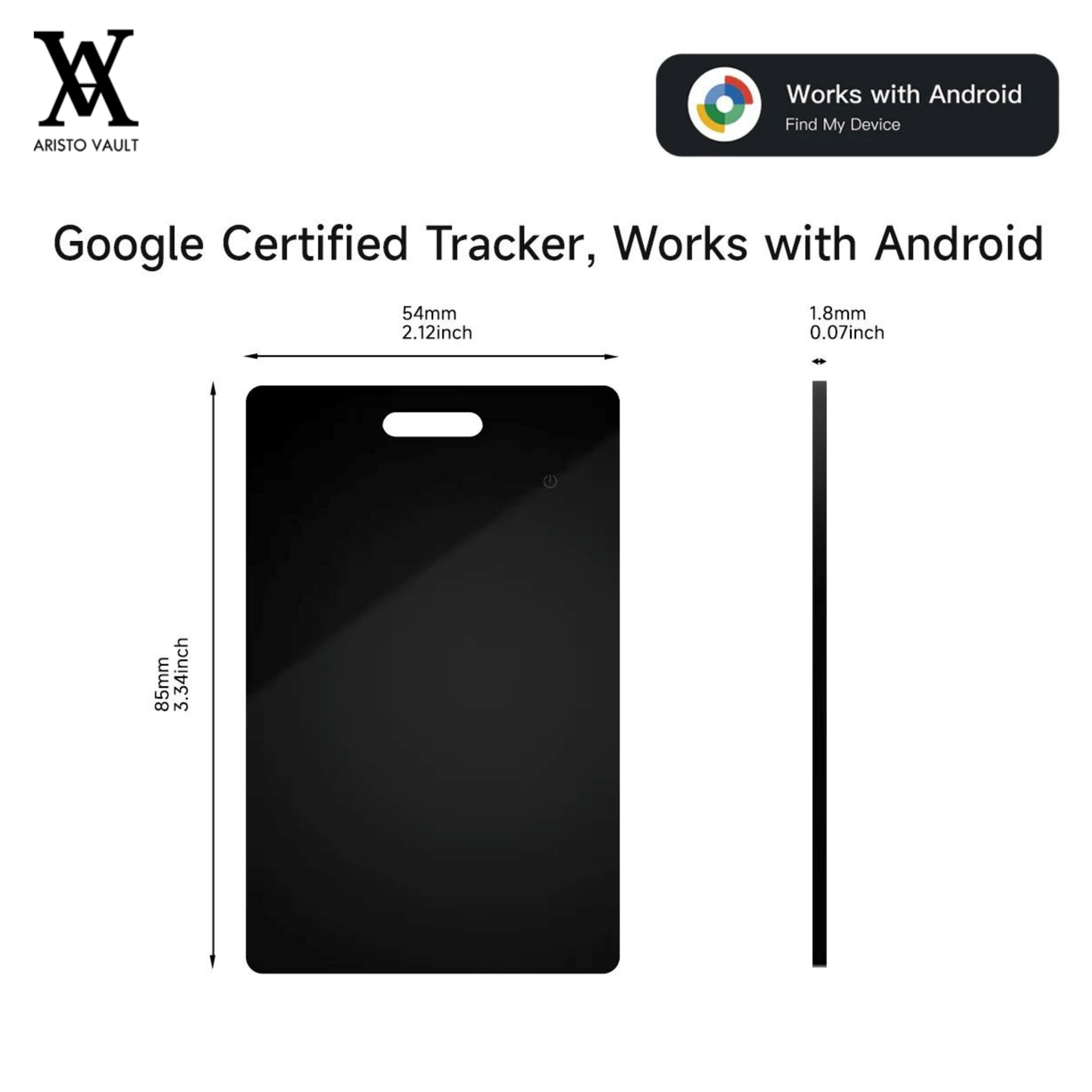 Aristo Vault® Tracker Card