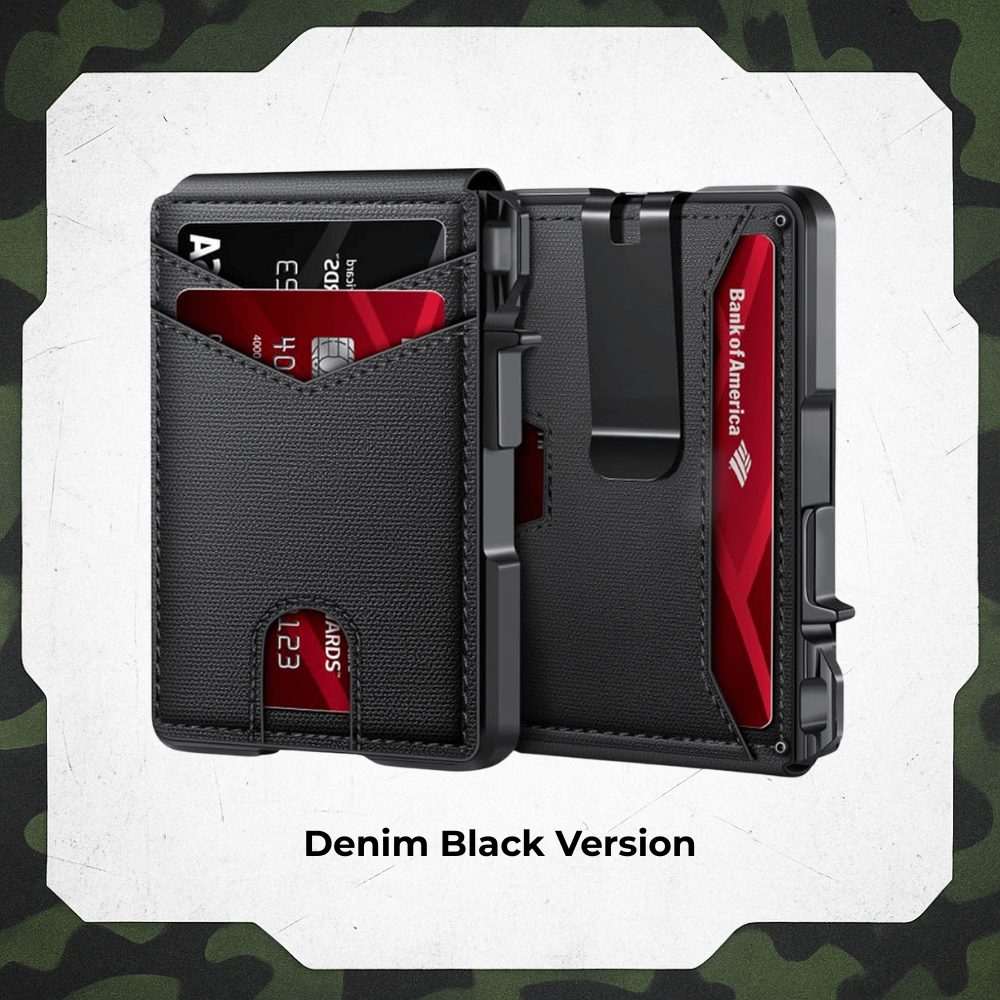 Aristo Vault® Tactical Wallet - The Wallet That Holds the Most Cards in the World
