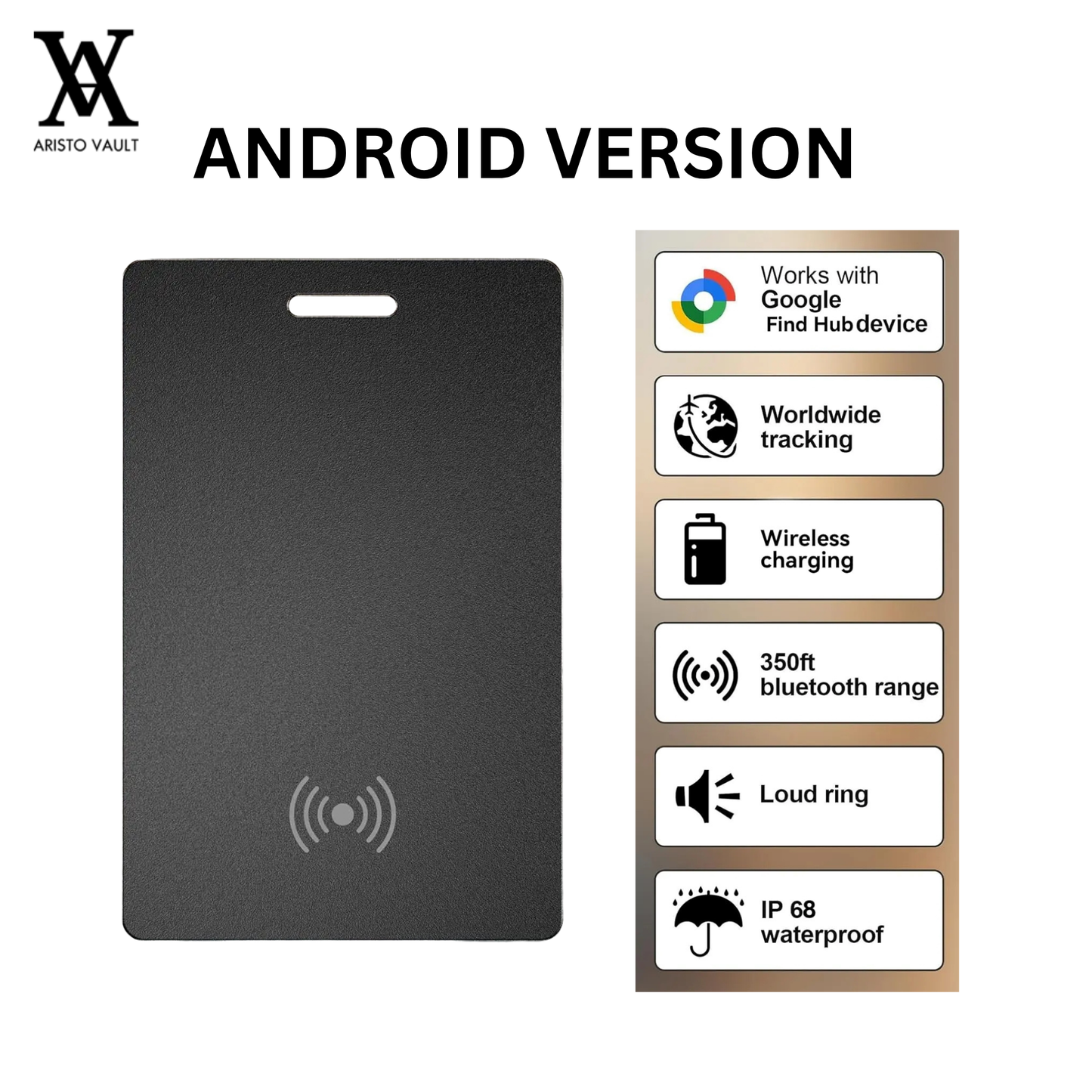 Aristo Vault® Tracker Card