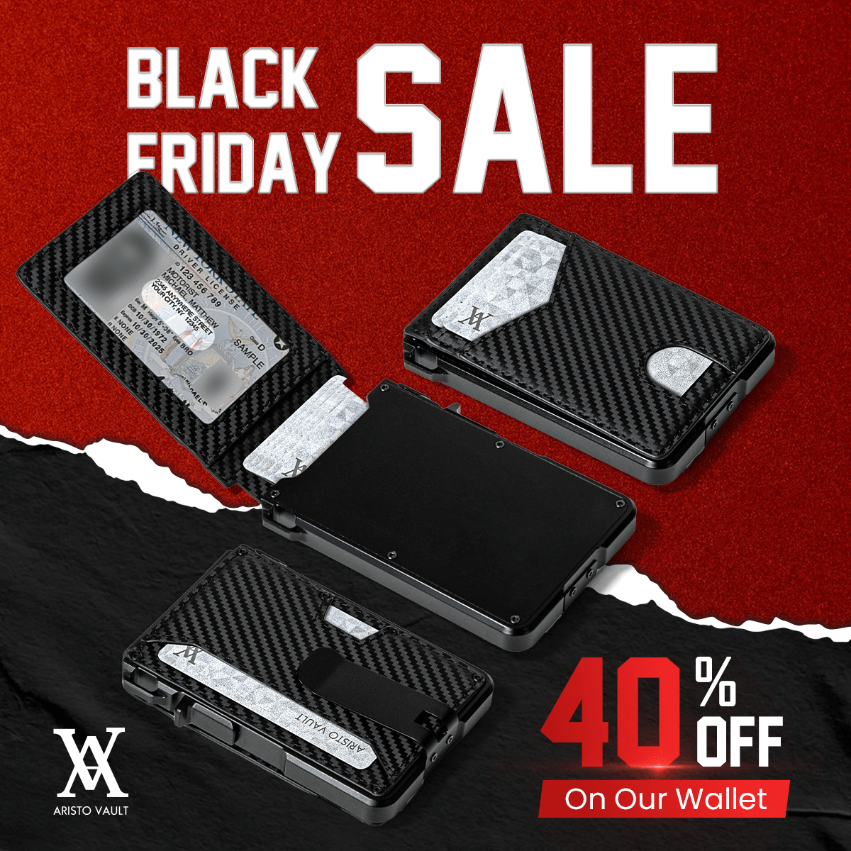 Aristo Vault® Tactical Wallet - Military Limited Issue