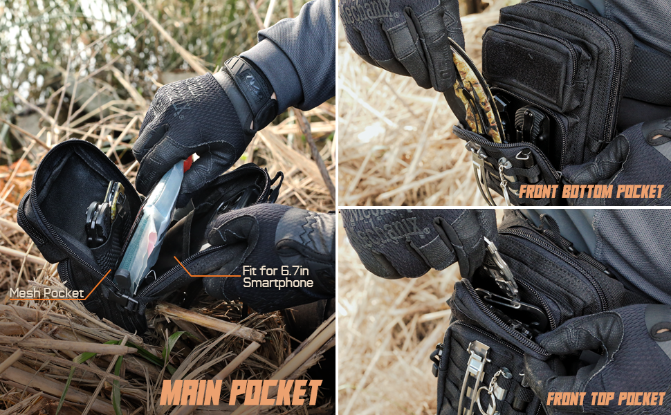 Aristo Vault® The Mini Utility Tactical Waist Pouches