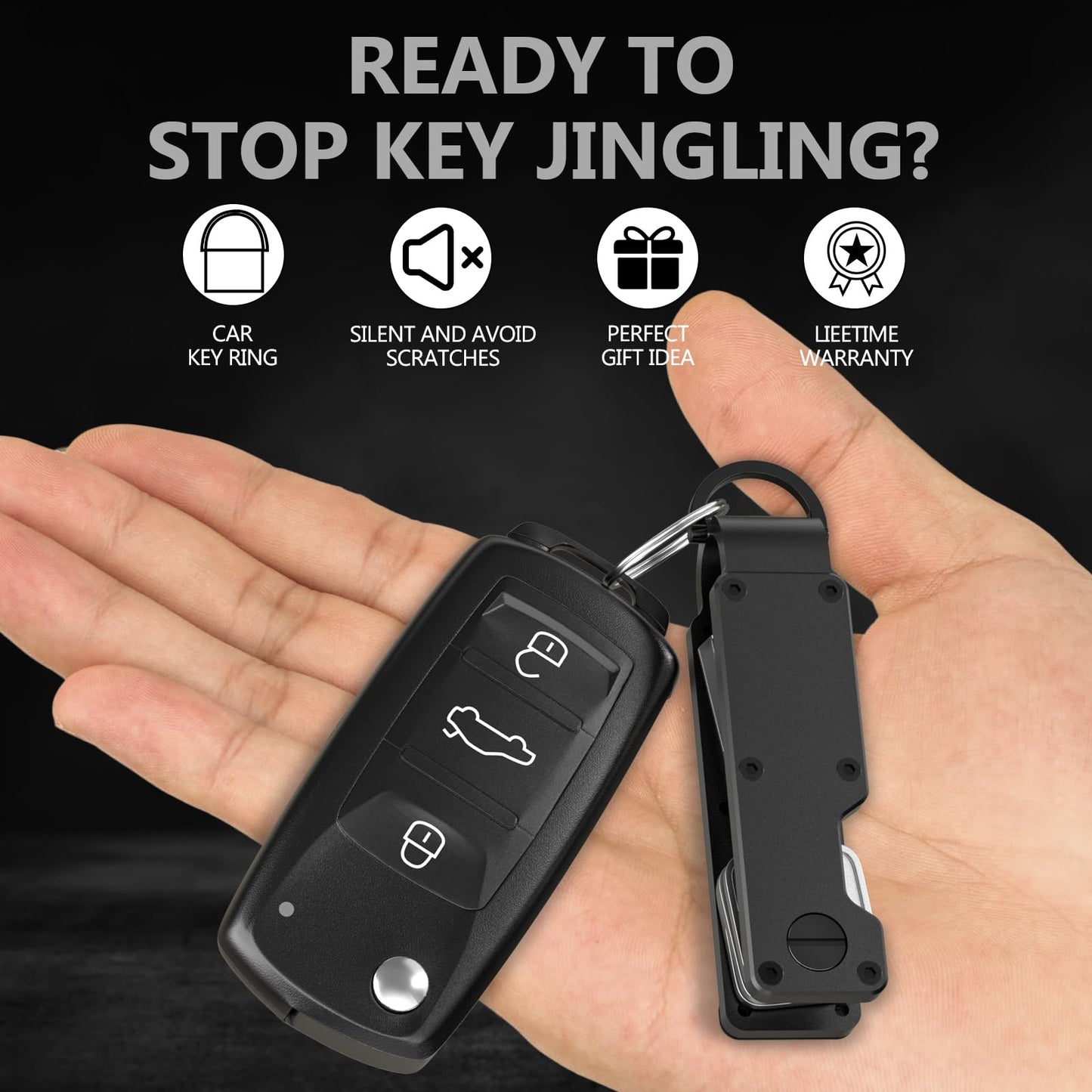 Buy 1 Wallet Get 1 Premium Key Chain - Aristo Vault® Premium Tactical Bifold Wallet