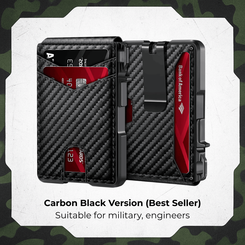 Aristo Vault Mission Ready Tactical Wallet, original aluminum build