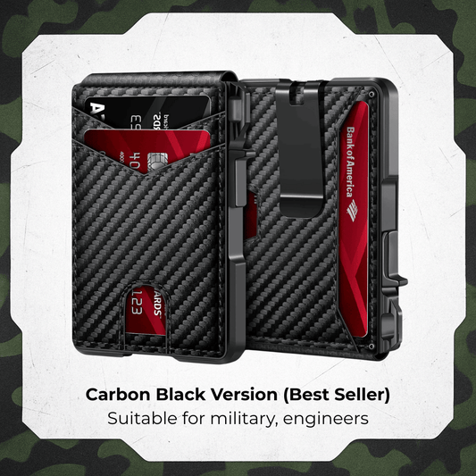 Aristo Vault Mission Ready Tactical Wallet, original aluminum build
