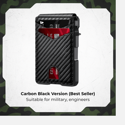 Buy 1 Wallet Get 1 Premium Key Chain - Aristo Vault® Premium Tactical Bifold Wallet