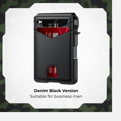 Buy 1 Wallet Get 1 Premium Key Chain - Aristo Vault® Premium Tactical Bifold Wallet